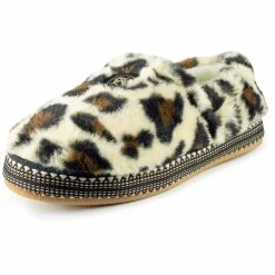 Ariat Womens Snuggle Slipper -All Walks Shop 2271 CreamLeopard