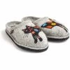 Haflinger Womens Sassy Wool Slipper 2 Haflinger Womens Sassy Wool Slipper -All Walks Shop 31304884FlairSassysteingraumeliertGr.36 46