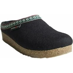 Haflinger GZ Classic Grizzly Wool Clog -All Walks Shop 711001 003