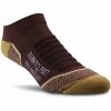 Farm To Feet Damascus Light Cushion No-Show/Tab Hiking Socks -All Walks Shop 9794 651 Plum