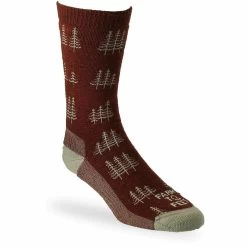 Farm To Feet Mens Cokeville Medium Cushion Socks 7 Farm To Feet Mens Cokeville Medium Cushion Socks -All Walks Shop Cokeville RedClay