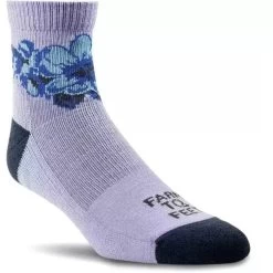 Farm To Feet Raeford Everyday Light Cushion 1/4 Crew Socks