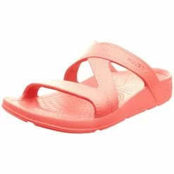 NuuSol Hailey Womens Slide Sandals -All Walks Shop NUUSOL HAILEY SLIDE CORAL SUNRISE 1858x 2ed48117 1c4d 4cd2 8bce 474ef3a8ac17