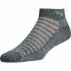 Drymax Running Light-Mesh Mini Crew Socks -All Walks Shop RunLiteMesh MiniCrew NAVY HEATHERED