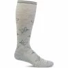 Sockwell Womens Free Fly Moderate Compression Knee High Socks -All Walks Shop SW110W Free Fly Ash 805 WEB