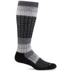 Sockwell Womens Full Circle Moderate Compression Knee High Socks -All Walks Shop SW154W FullCircle Black900 WEB