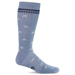 Sockwell Mens In Flight Moderate Compression OTC Socks 9 Sockwell Mens In Flight Moderate Compression OTC Socks -All Walks Shop SW56M InFlight Bluestone660