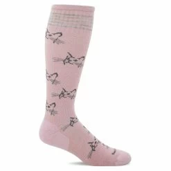 Sockwell Womens Feline Fancy Moderate Compression Knee-High Socks -All Walks Shop SW90W 520