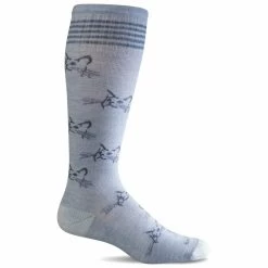 Sockwell Womens Feline Fancy Moderate Compression Knee-High Socks