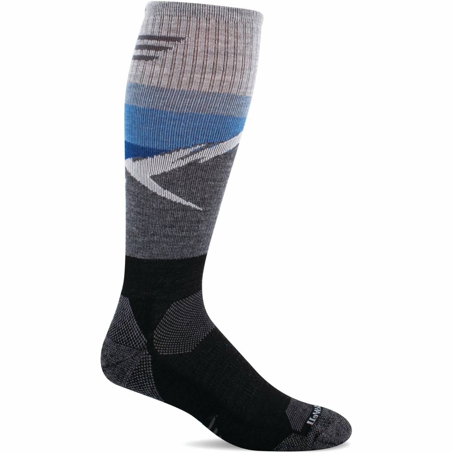 Sockwell Mens Modern Mountain Moderate Compression OTC Socks 4 Sockwell Mens Modern Mountain Moderate Compression OTC Socks - Image 2