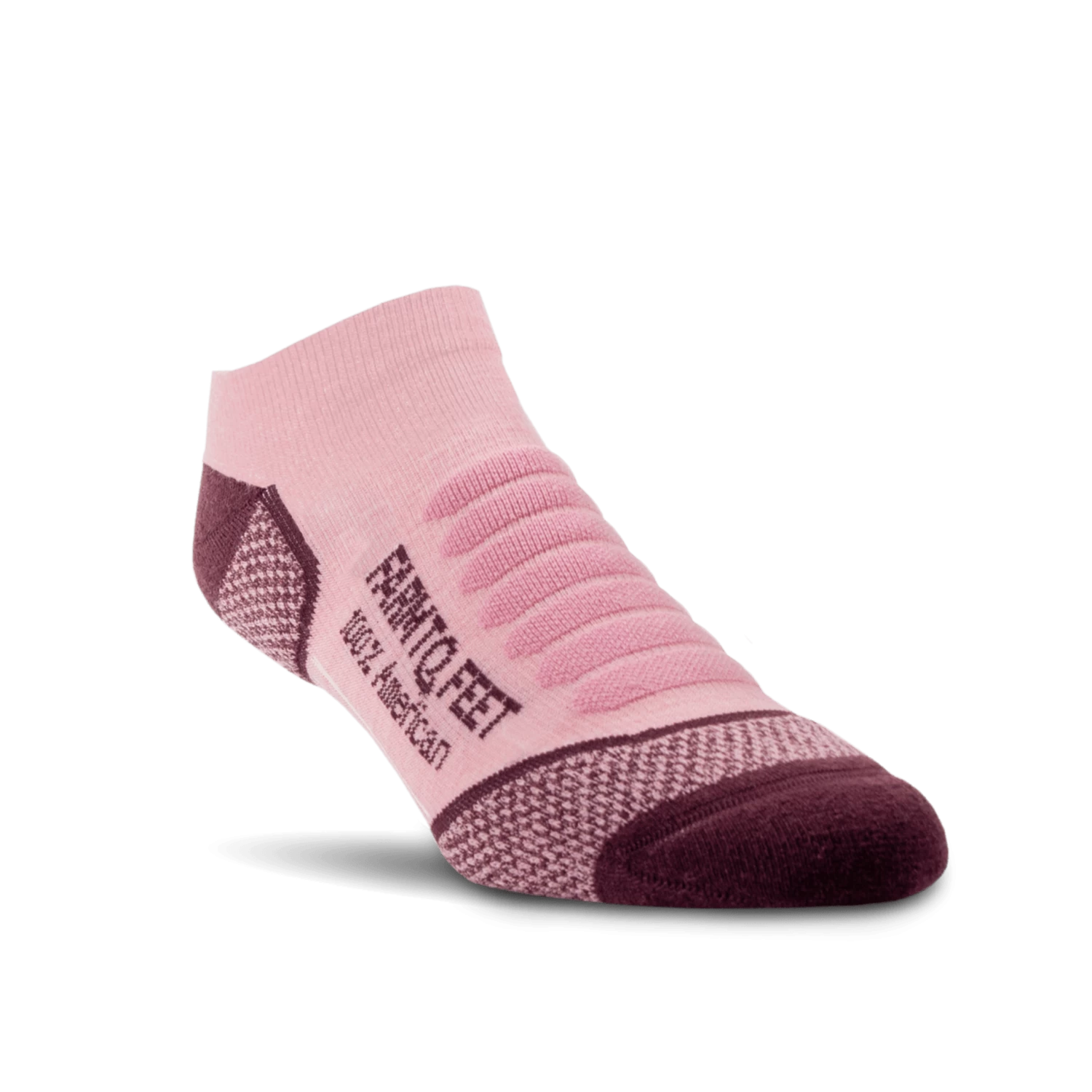 Farm To Feet Damascus Light Cushion No-Show/Tab Hiking Socks 6 Farm To Feet Damascus Light Cushion No-Show/Tab Hiking Socks - Image 5